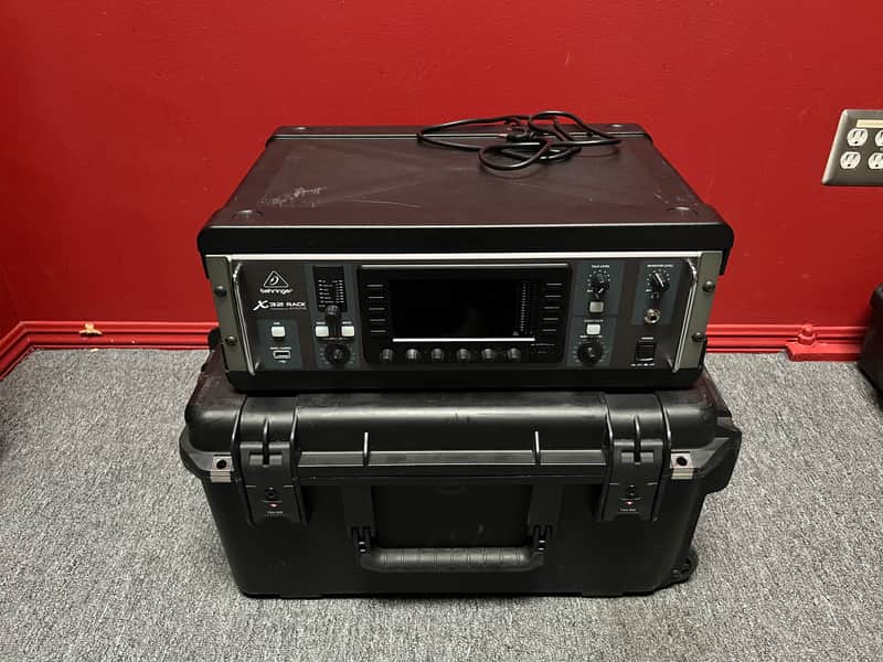 Behringer X32 Rack 40-Input 25-Bus Rackmount Digital Mixer with SKB Case! image 1