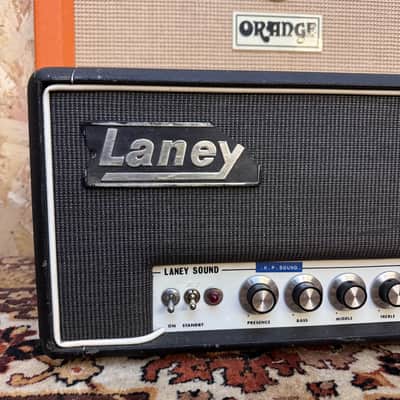 Vintage 1969 Laney Sound Pre Supergroup PA 60w Valve Amplifier Head *1960s* image 2