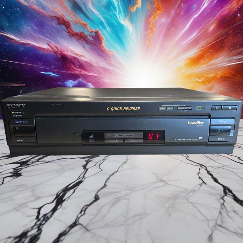 Vintage Extremely Rare Sony MDP-R20 Laserdisc Player Working | Reverb