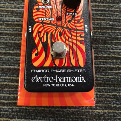 Electro-Harmonix Nano Small Stone EH4800 Phase Shifter V2 2021 - Present - Black PEDAL image 3