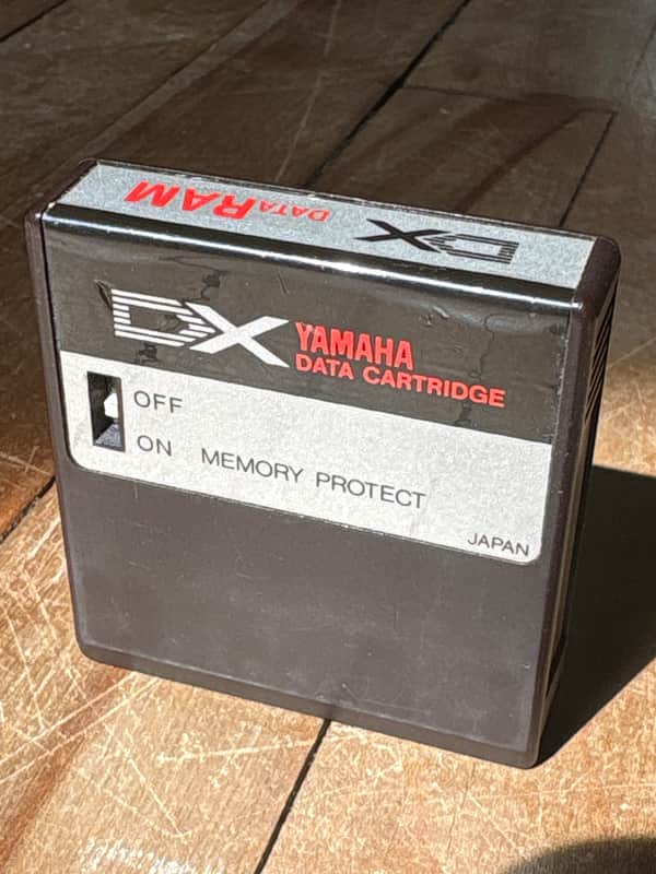 Yamaha DX7 Data RAM Cartridge image 1