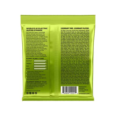 Ernie Ball Regular Slinky Electric Guitar Strings 10-46 image 2
