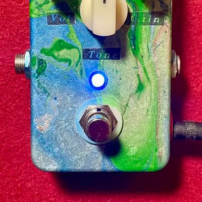 PLEXI SUPERLEAD OVERDRIVE PEDAL with TRUE BYPASS & SUPER BLUE LED by STEVE MCKINLEY ELECTRONICS CUSTOM SHOP *RARE* image 13