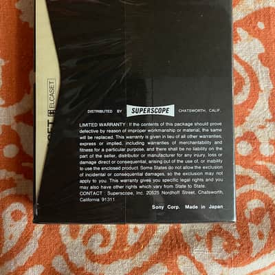 Sony LC-60 SLH Elcaset 60 Minute Tape Sealed NEW image 2