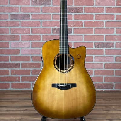 Yamaha TAG3 C TransAcoustic Dreadnought Acoustic-electric Guitar - Sand Burst image 1