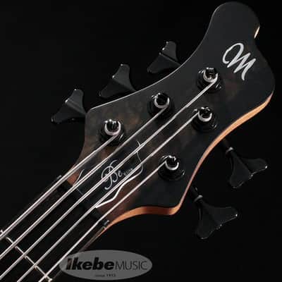 Mayones BE Elite 5 -Macassar Ebony Top/Ebony Fingerboard- with Aguilar DCB Soapbar image 6