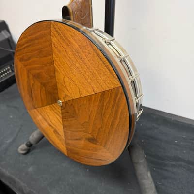 Vintage Gretsch Broadkaster Neck with Orchestrella Body 4-String Tenor Banjo with Resonator and Case image 24