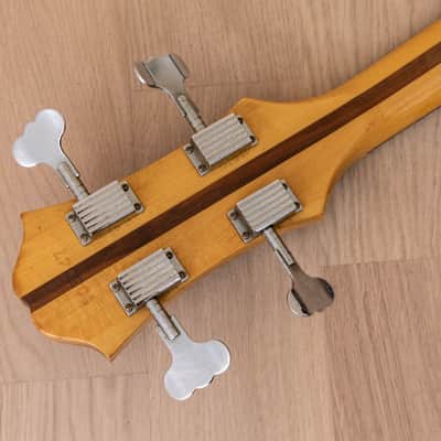 1981 Epiphone Newport Vintage Electric Bass Guitar Short Scale Japan, Matsumoku image 5