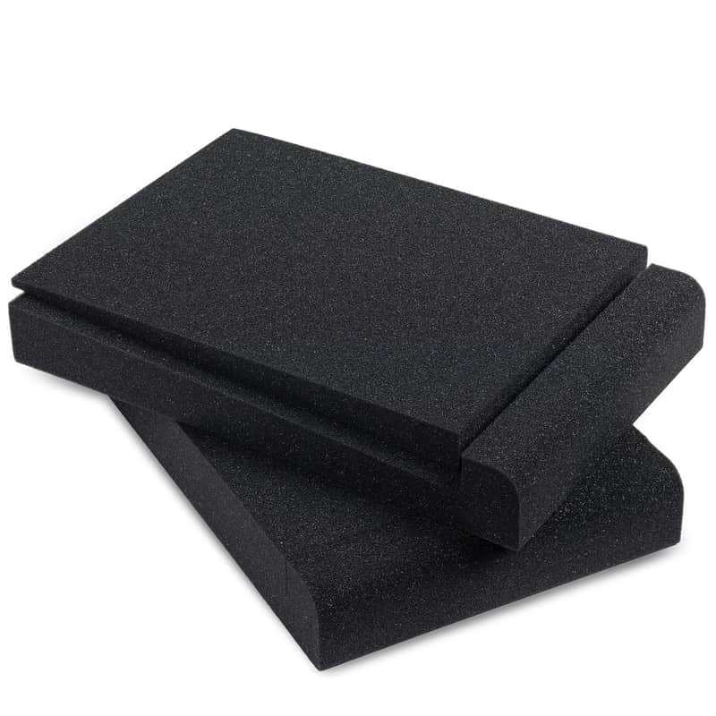 Studio Monitor Isolation Pads For 5 Inch Monitors, Pair Of Two High Density Acoustic Foam Which Fits Most Speaker Stands | Smpad 5 image 1