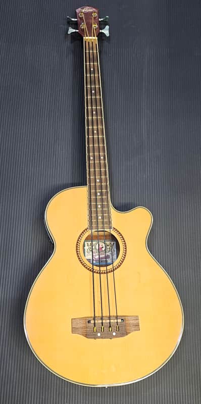 Oscar Schmidt OB100-N Acoustic/Electric Bass 2010s - Natural image 1