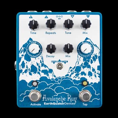 EarthQuaker Devices Avalanche Run V2 Stereo Delay/Reverb Pedal image 1