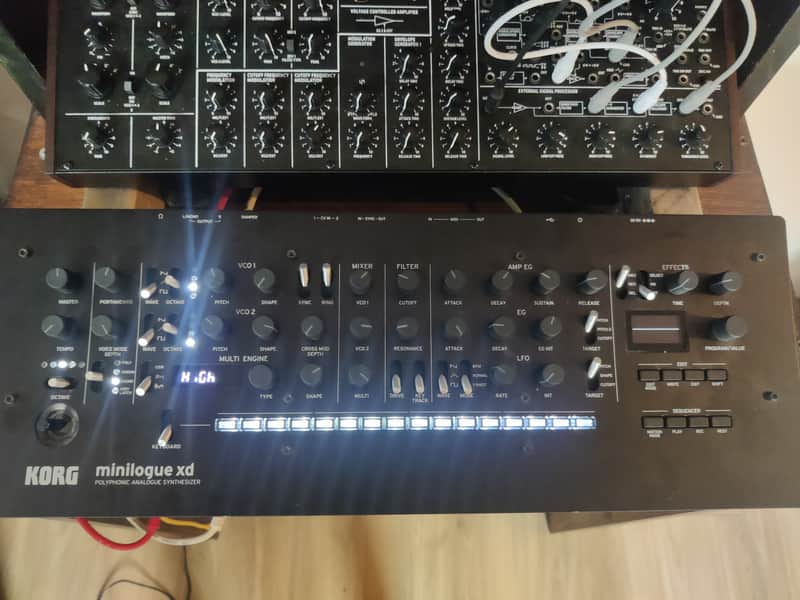 Korg Minilogue XD Module 2019 - Present - Black image 1