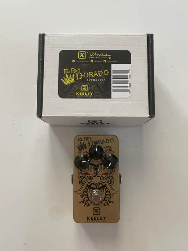 Keeley Electronics El Rey Dorado Overdrive Guitar Effect Pedal + Original Box image 1