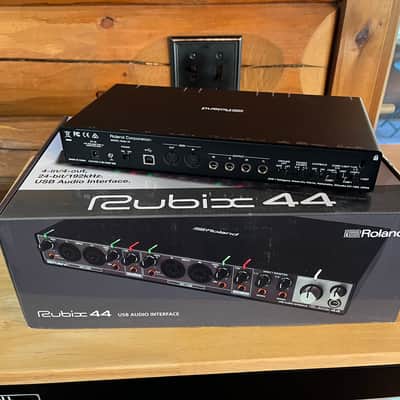 Roland Rubix 44 4x4 USB Audio Interface 2010s - Black image 2