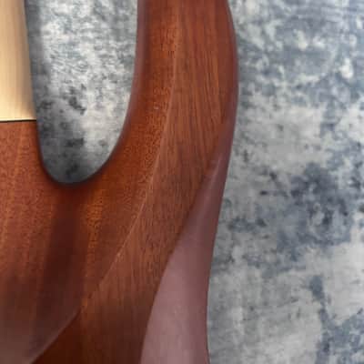 Fodera Monarch 19mm 34” scale 2012 - Koa Acrylic Satin image 19