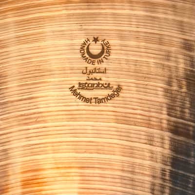 Versatile ISTANBUL Mehmet TRADITIONAL 22” Ride Crash 3098 g PERFECT Shape! Great Definition! CRASHABLE! image 4