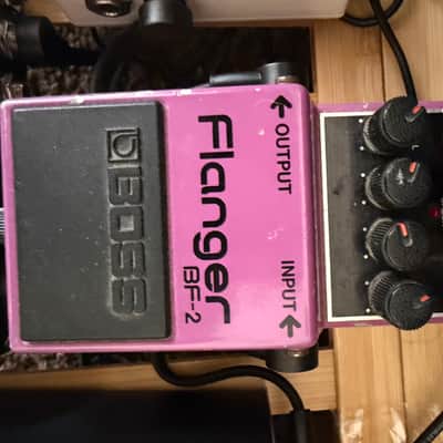 Boss BF-2 Flanger 1984-1990 (Green Label) Made In Japan | Reverb