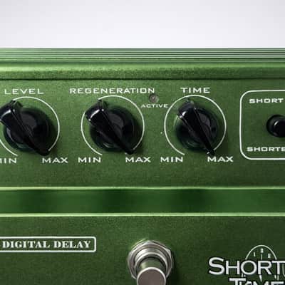 Rocktron Short Timer Retro Digital Delay Pedal - Chassis Series - Green - Slapback Echo - Tested & Working image 3