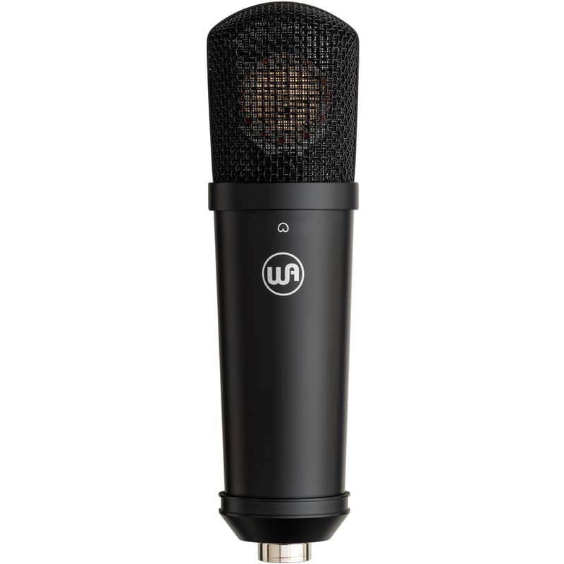 Warm Audio WA-87jr SE Studio Essentials Large Diaphragm Cardioid FET Condenser Microphone - Black image 1
