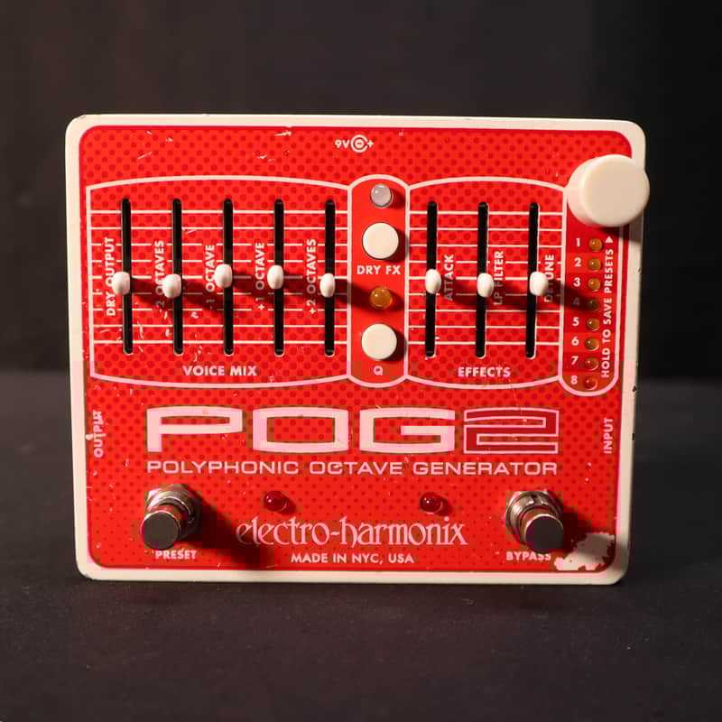 ギター Electro-harmonix POG2 ELECTRO-HARMONIX/POG2/ギターエフェクター/オクターバー/定番 送料