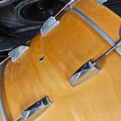 AXL 24 Inch x14 Inch Bass Drum - Natural image 6