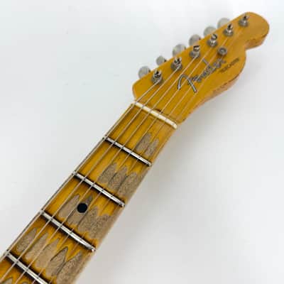 2016 Fender Custom Shop Limited Edition ’51 Telecaster Heavy Relic – Faded Nocaster Blonde image 5