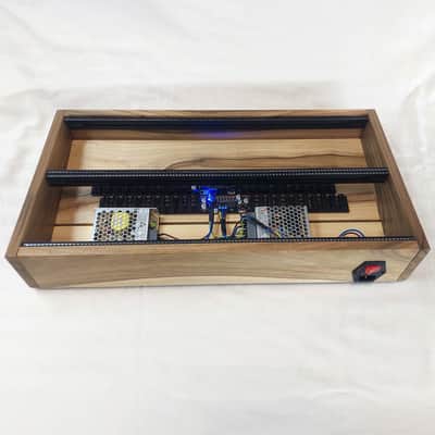 6U / 104hp Eurorack case EVA-slim • Walnut • Powered image 6