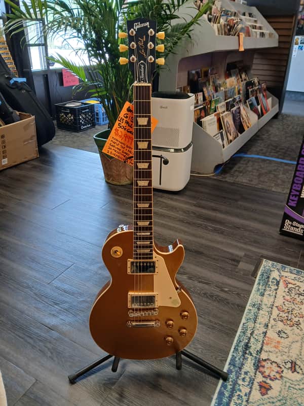 Gibson 2021 Les Paul Standard Goldtop image 1