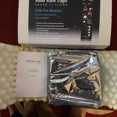 Solid State Logic SSL VHD+ Pre 500-Series Microphone Preamp 2021 - Present - Black image 4
