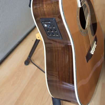 Zager EZ-Play ZAD80CE Acoustic Electric Guitar w/HSC image 9