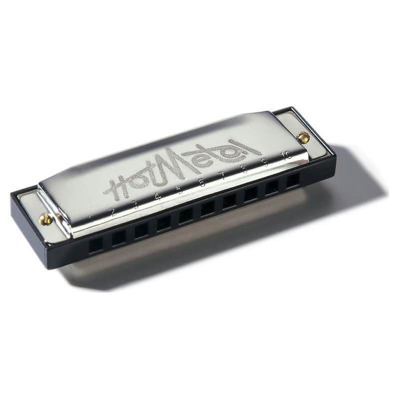 Hohner 572BX-D Hot Metal Harmonica - Key of D image 1