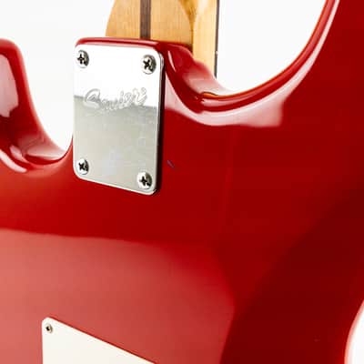 Squier Affinity Series Stratocaster – 22-Fret Rosewood Fretboard – 1997–2000 – Torino Red – Used; Good Condition image 8