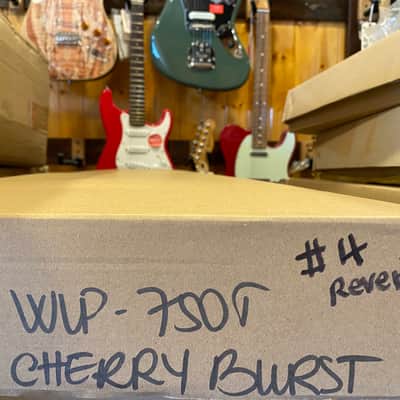Wolf 2020 WLP 750T Electric Guitar - Cherry Burst w/Hard Case *Rosewood Fingerboard! image 15