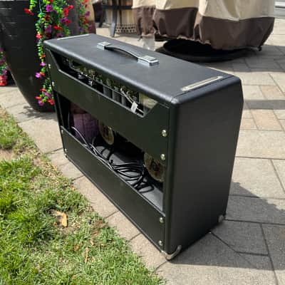 1965 Fender Vibrolux Reverb Blackface AA864 Amp Vintage - Jensen C10NS Speakers, 1966 Cabinet & Documentation image 4