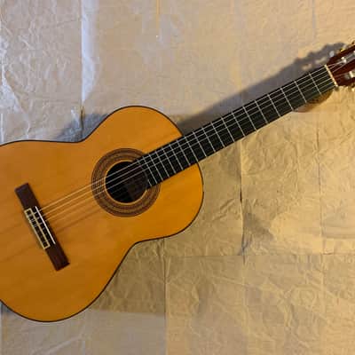 Admira Avila 1990s - Natural Gloss Solid Spruce top Made in Spain Classical Guitar Very Good Condition with Vinylex Gigbag image 1