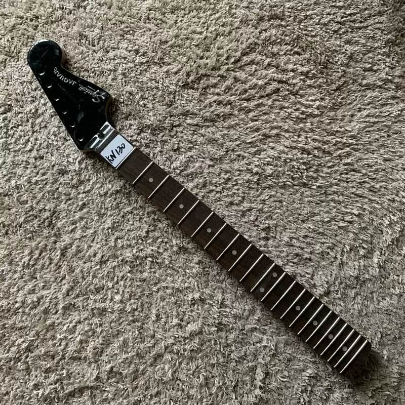 Fender Squire JAGUAR Electric Guitar Headstock and Neck-22 Frets-Baked Maple image 1
