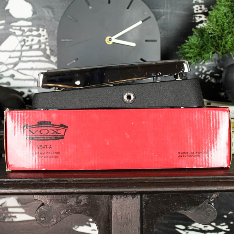 Preowned Vox V847-A Original Wah Pedal w/ Vinyl Bag & Box image 1