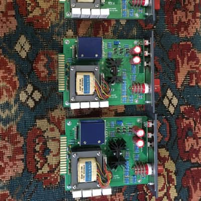 Audio Maintenance Limited AML AM16 500 series mic pre preamp w Carnhill Neve transformers image 2