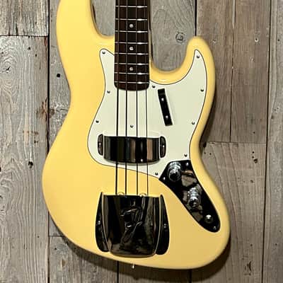 NEW Fender Laura Lee Jazz Bass - Vintage White, Stack Knob J-Bass , Pro Set Up Included, Ships Ultra Fast!! image 2