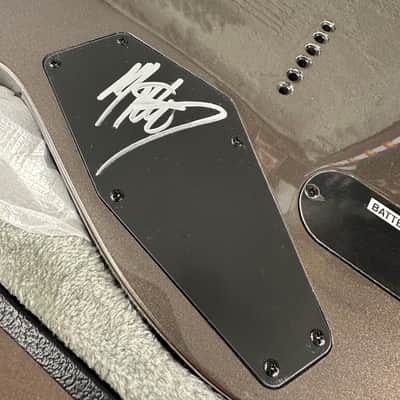 ESP LTD SIGNATURE SERIES Mick-7/Slipknot MT-I OBSIDIAN METALLIC 6-String w/ Hard Case (AUTOGRAPHED By Mick-7) image 2