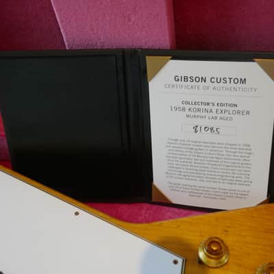 Video! 2021 Gibson Collector's Edition Korina Explorer Murphy Labs Aged Brazilian Rosewood image 14