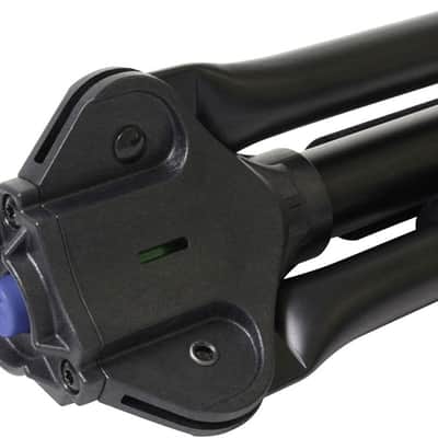 Ultimate Support GS-200 Genesis Series Plus Guitar Stand with One Click Push-Button Locking Leg Mechanism, Secure Head Stock Yoke, and Support Arms image 5