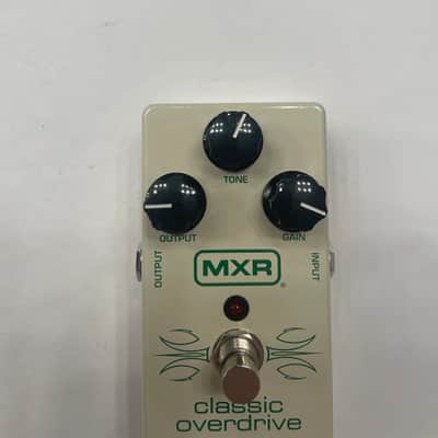 MXR Dunlop M-66 Classic Overdrive White Guitar Effect Pedal image 2