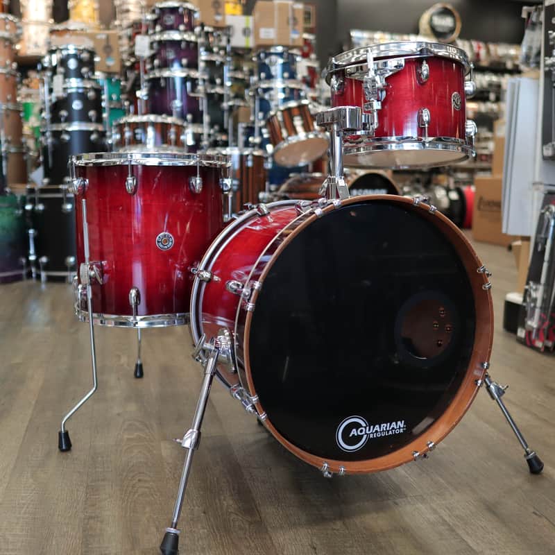Used Gretsch Catalina Club 3-Piece Shell Pack 12/14/18 (Gloss Crimson Burst) image 1