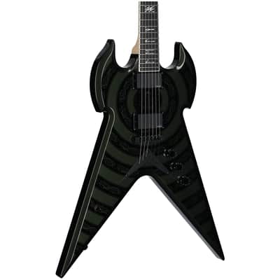 Wylde Audio Warhammer FR Electric Guitar, Norse Dragon BE Green image 1