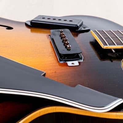 1956 Gibson ES-175 Vintage Archtop Electric Guitar Sunburst w/ P-90, Case image 17