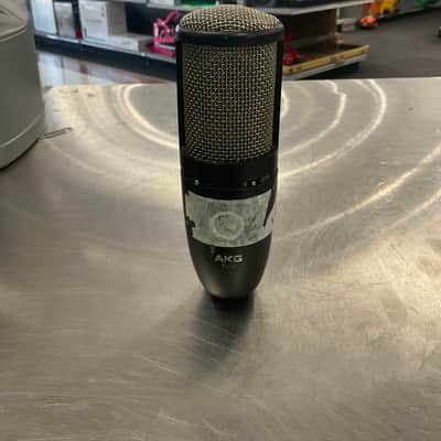 AKG P220 Large Diaphragm Cardioid Condenser Microphone 2010s - Black image 1