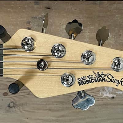Ernie Ball Music Man StingRay 5 HH with Rosewood Fretboard 1999 - 2018 - Black image 3