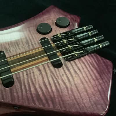 JD Guitars 2026 Headless Mini Bass PlumBurst image 9