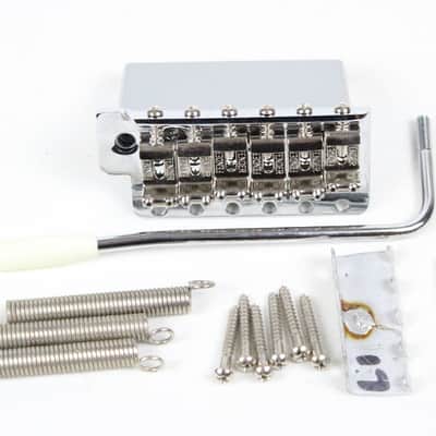 1979 Vintage Fender Stratocaster Chrome BRIDGE Strat ~CLEAN~ w/Tremolo Arm Screw and Springs USA 1970s CBS Era image 1
